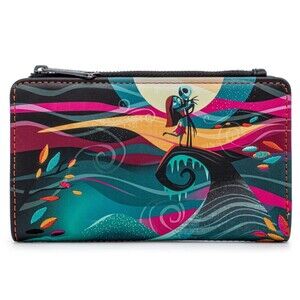 Loungefly Disney The Nightmare Before Christmas Simply Meant To Be Flap Wallet